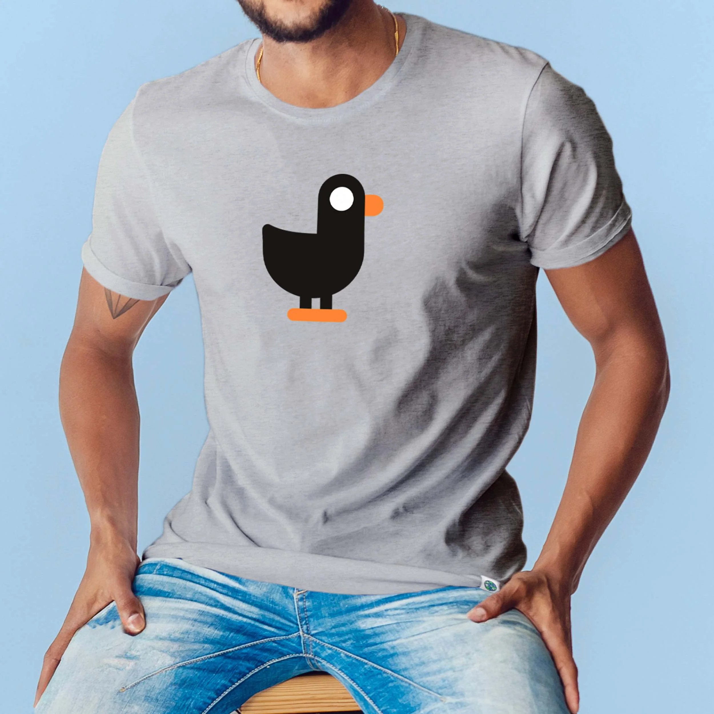 Duck Shirt Gray - Image 3