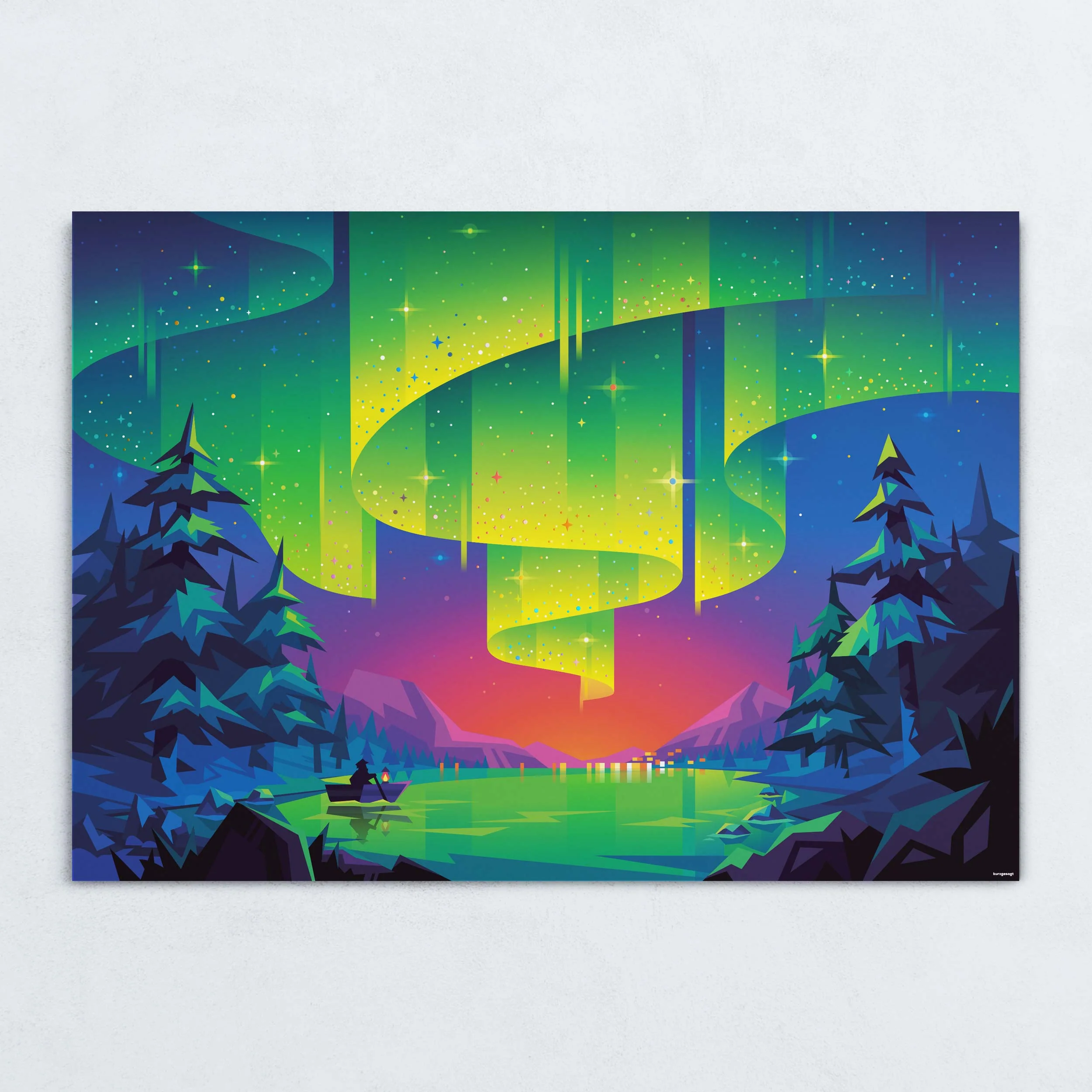 Northern Lights Poster - Image 3